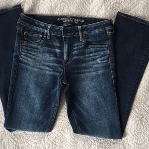 American Eagle skinny kick jeans